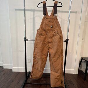 Highland Flex Unlined Duck Bib Overall 38x30 Mens/Unisex